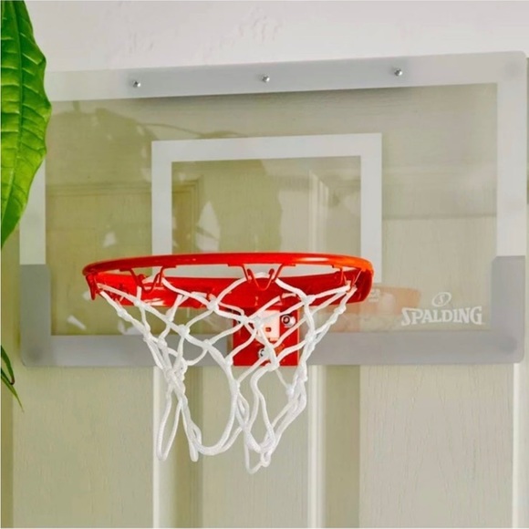 Spalding Arena Slam Jam 180 Over-The-Door Basketball Hoop - Picture 1 of 5
